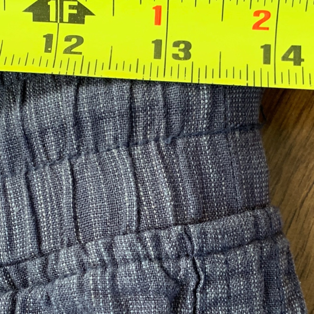 Athleta Linen Textured Wide Leg Pants - Picture 7 of 11